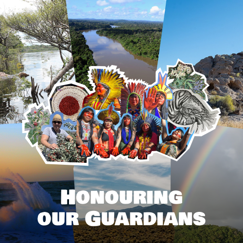 Honouring Our Guardians collage art